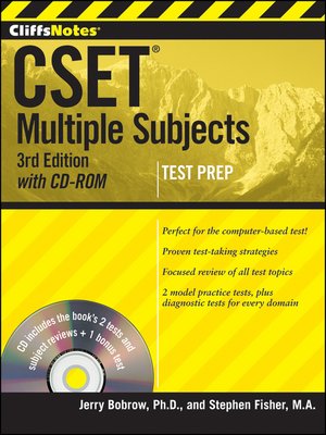 cover image of CliffsNotes CSET